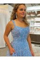 Velvet Sequin Court Train Sleeveless Prom Dress / Evening Dress Sheffield