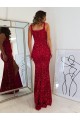 Velvet Sequin Sheath Long Sleeveless Prom Dress Sheffield