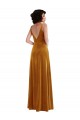 Stretch Velvet Trumpet Long Sleeveless V-Back Semi Formal Evening Dress / Prom Dress / Bridesmaid Dress Sheffield