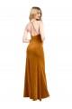 Stretch Velvet A-Line Long Sleeveless Criss Cross Open Back Formal Evening Gown / Prom Dress / Bridesmaid Dress Sheffield