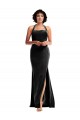 Stretch Velvet Mermaid Long Sleeveless Low Back Formal Evening Gown / Prom Dress / Bridesmaid Dress Sheffield
