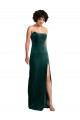 Stretch Velvet Sheath Long Sleeveless Low Back Black Tie Evening Gown / Prom Dress / Bridesmaid Dress Sheffield